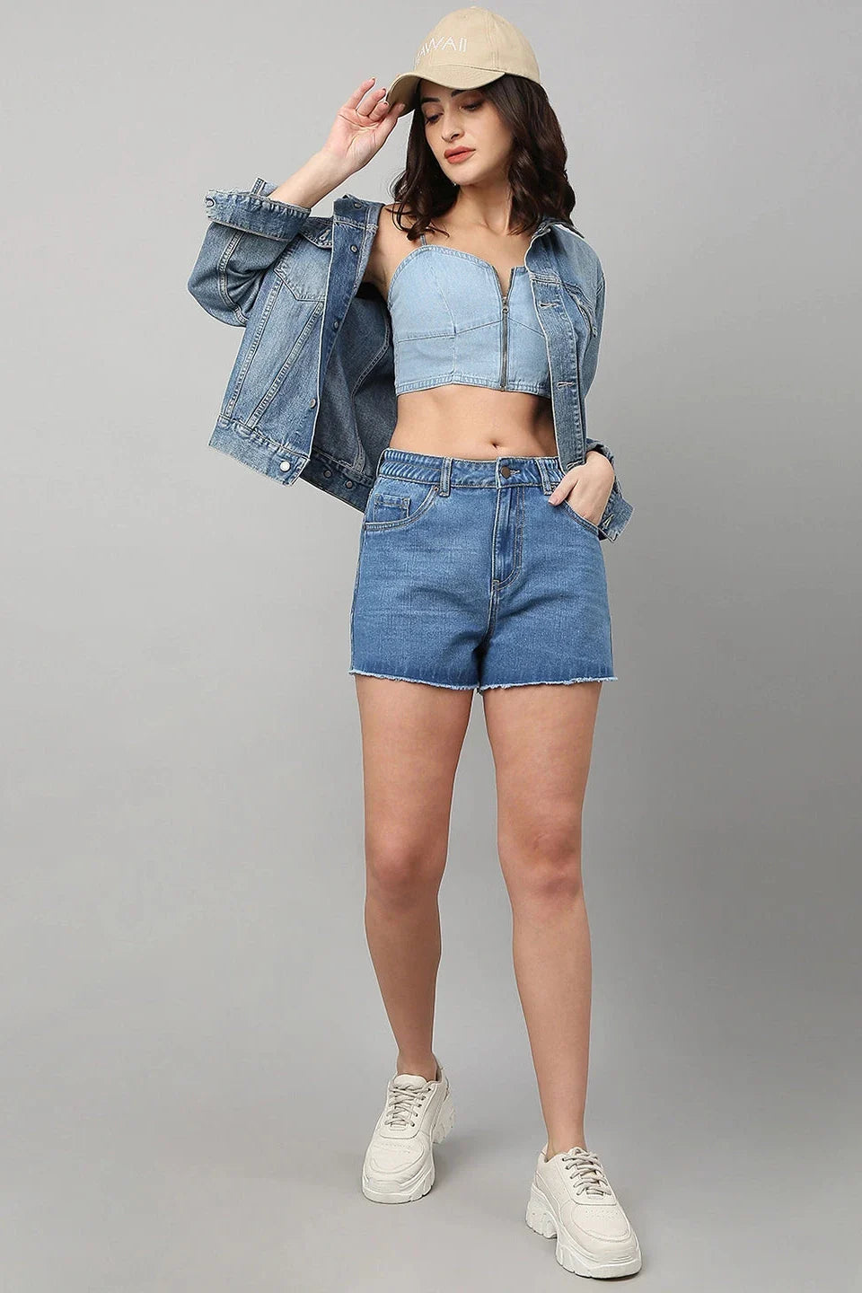 TARAMA High Rise Shorts TARAMA JEANS