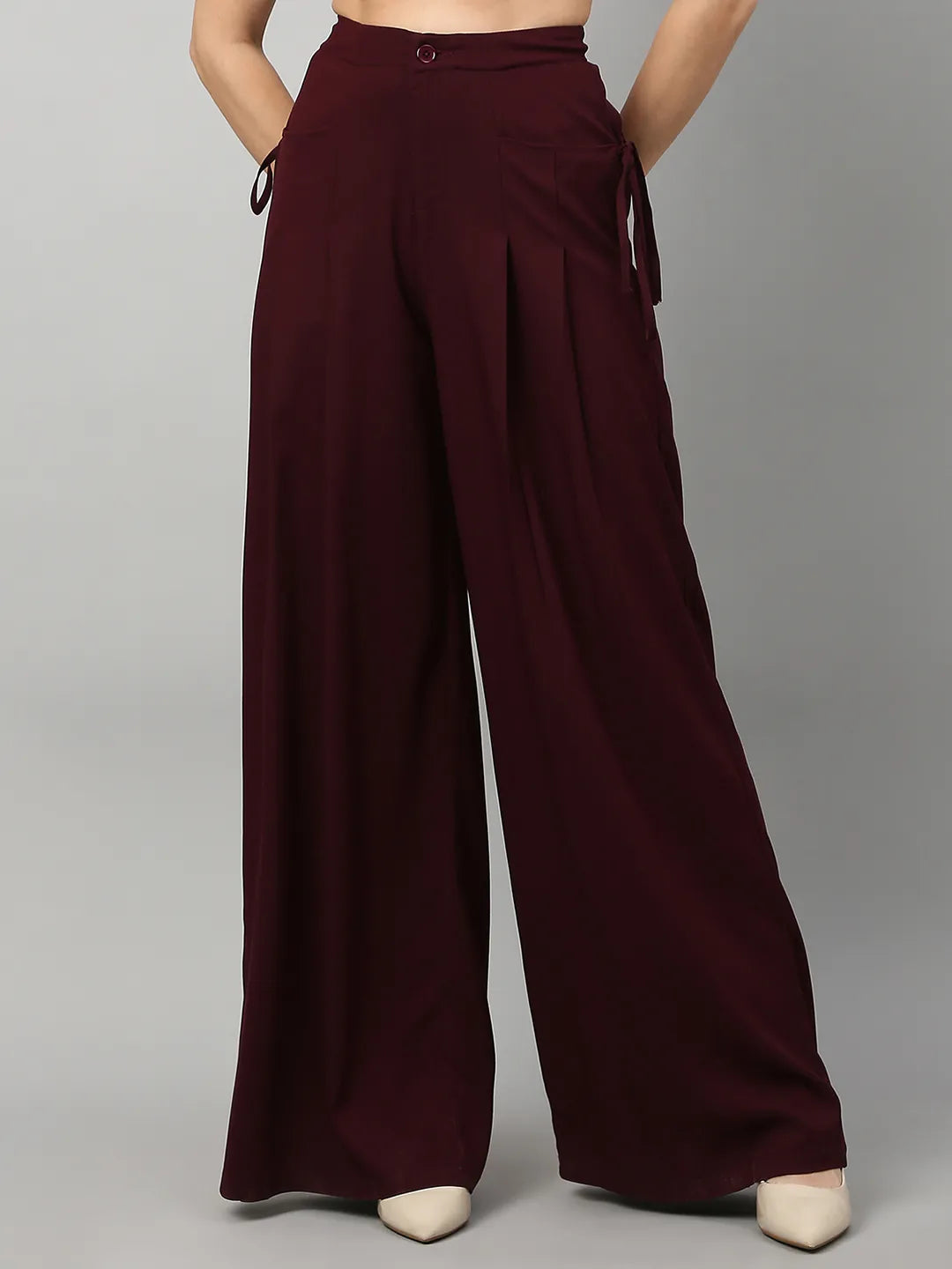 TARAMA High Rise Wide Leg Trouser Tarama Jeans