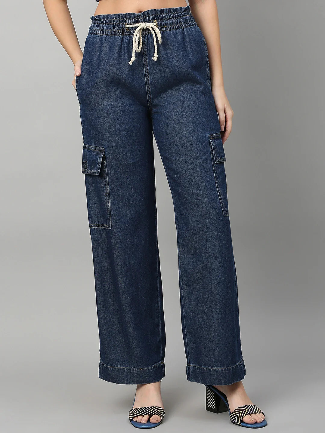 HIgh Rise Wide Leg Jeans