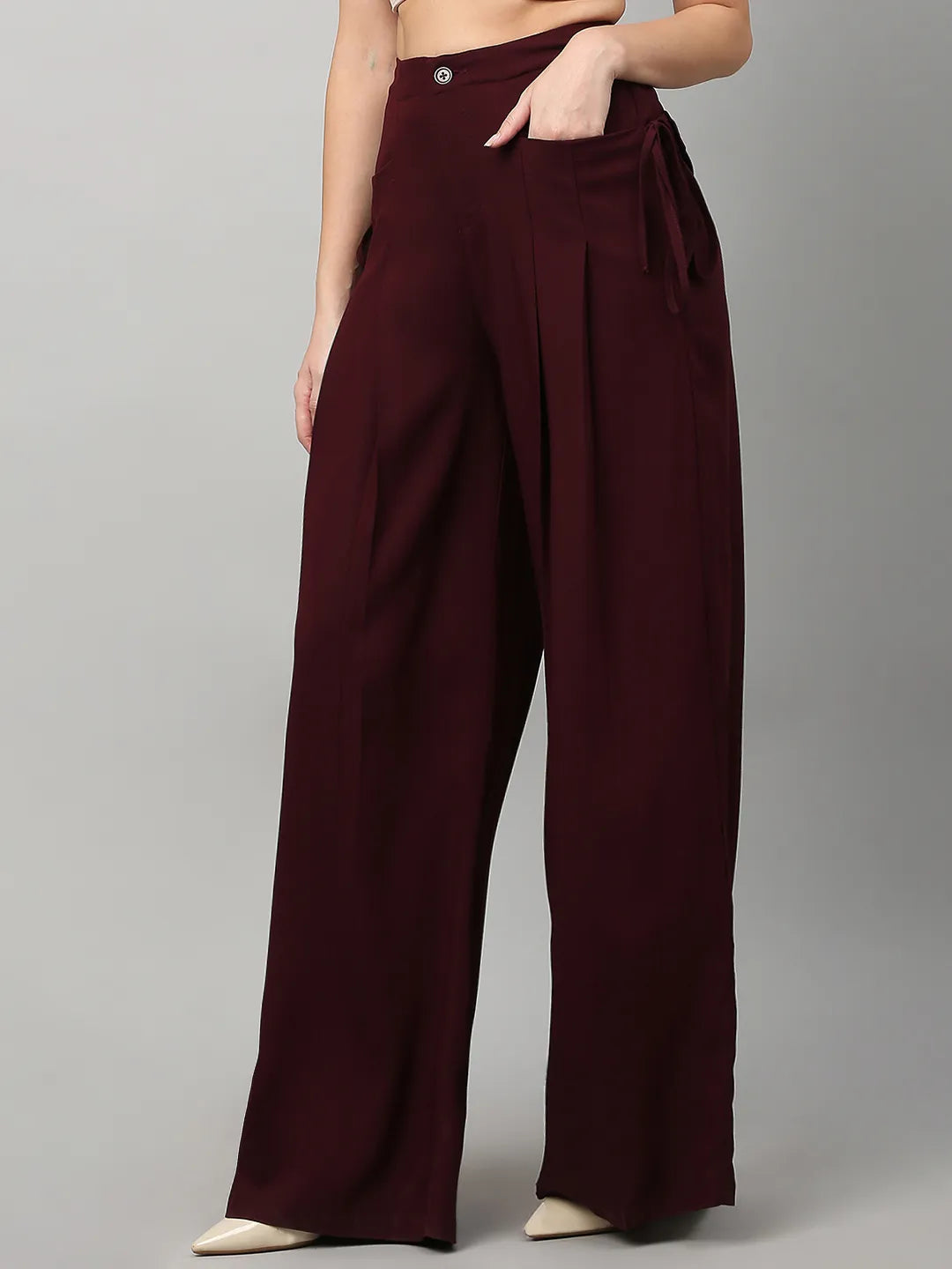 TARAMA High Rise Wide Leg Trouser Tarama Jeans