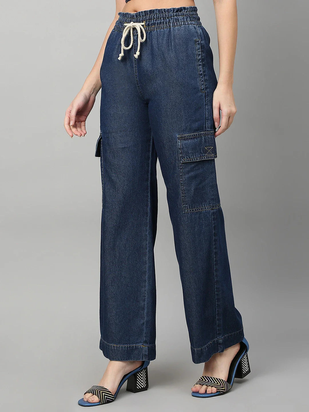 HIgh Rise Wide Leg Jeans