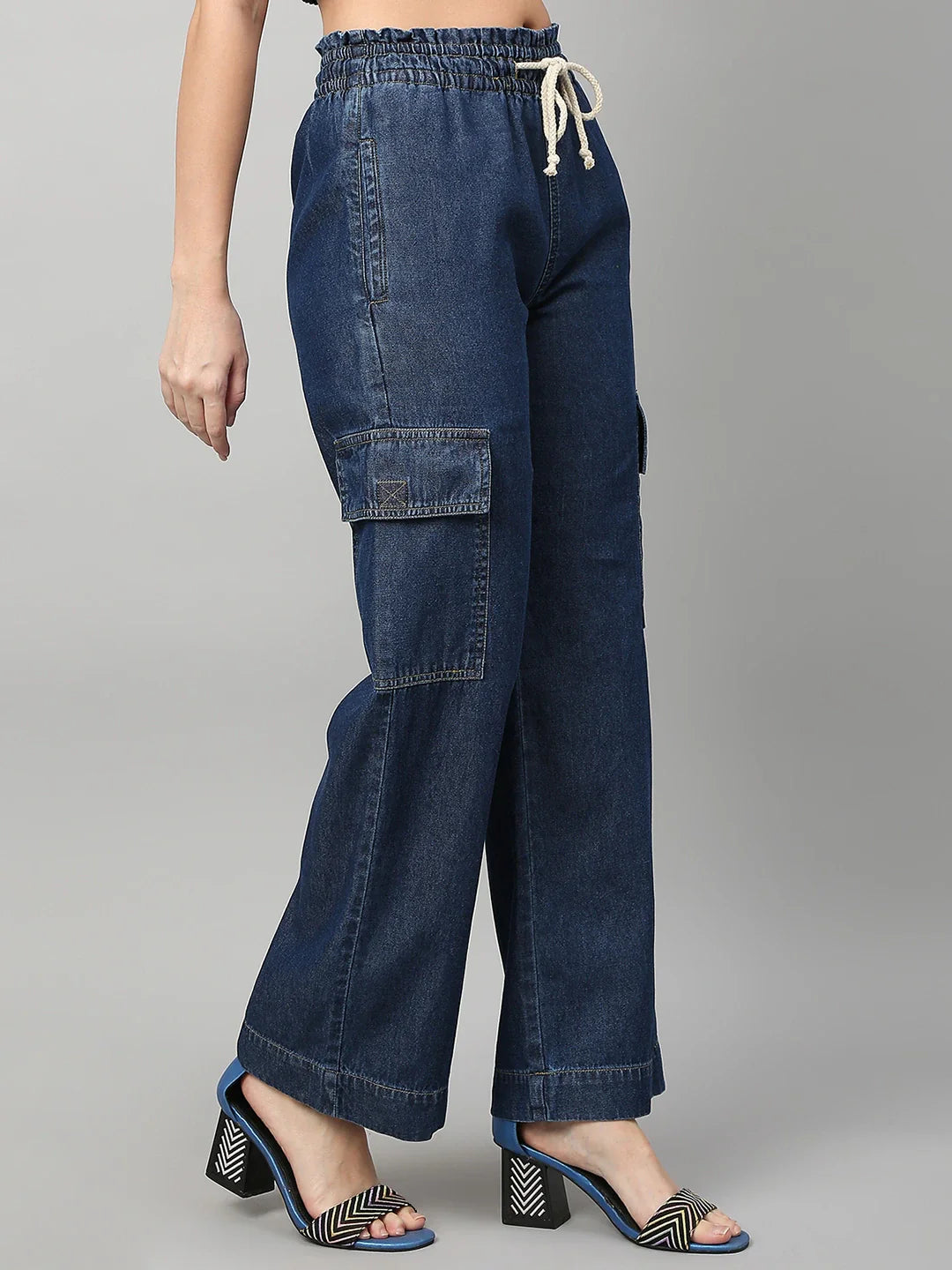 HIgh Rise Wide Leg Jeans