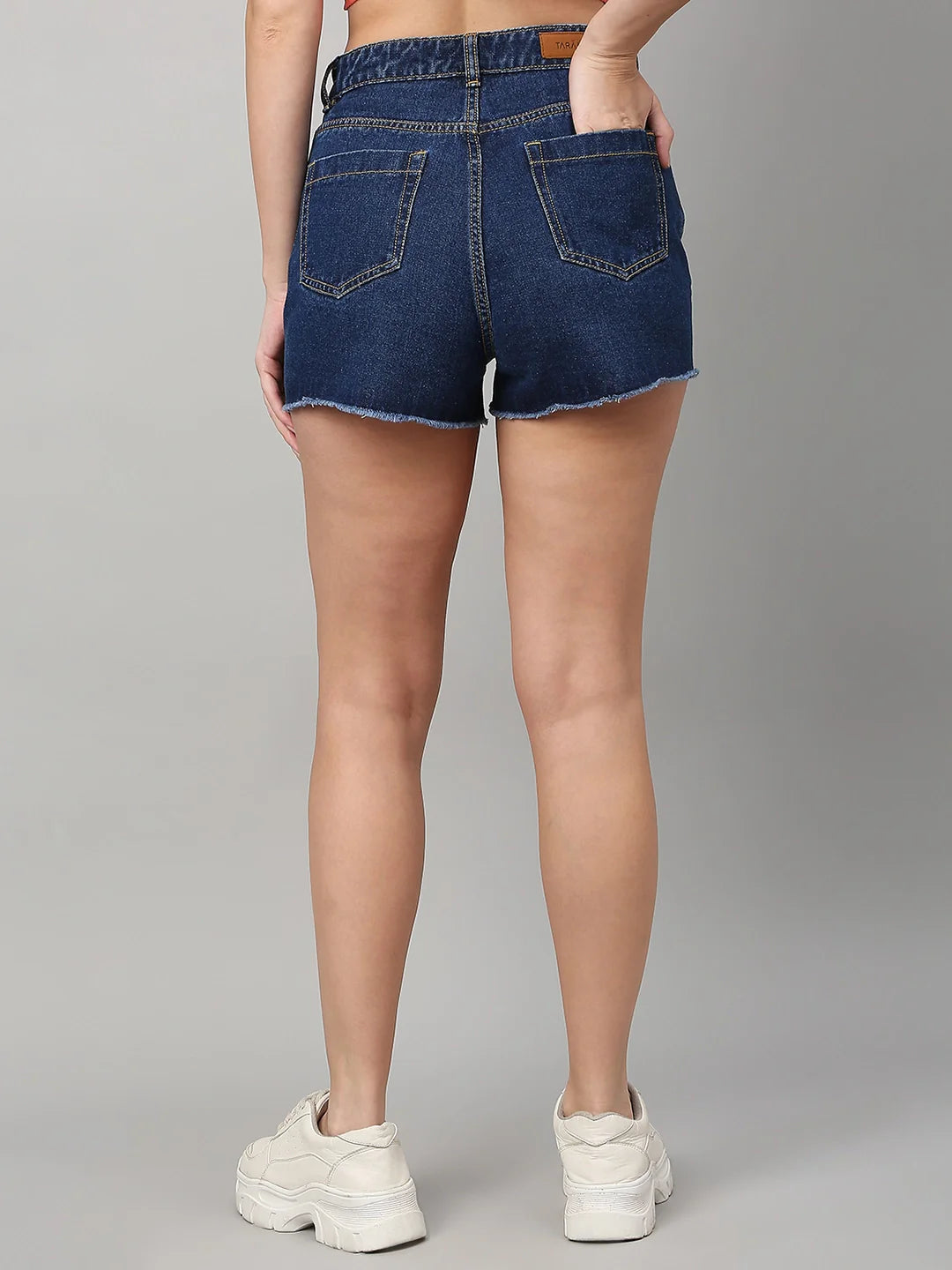 TARAMA High Rise Shorts TARAMA JEANS