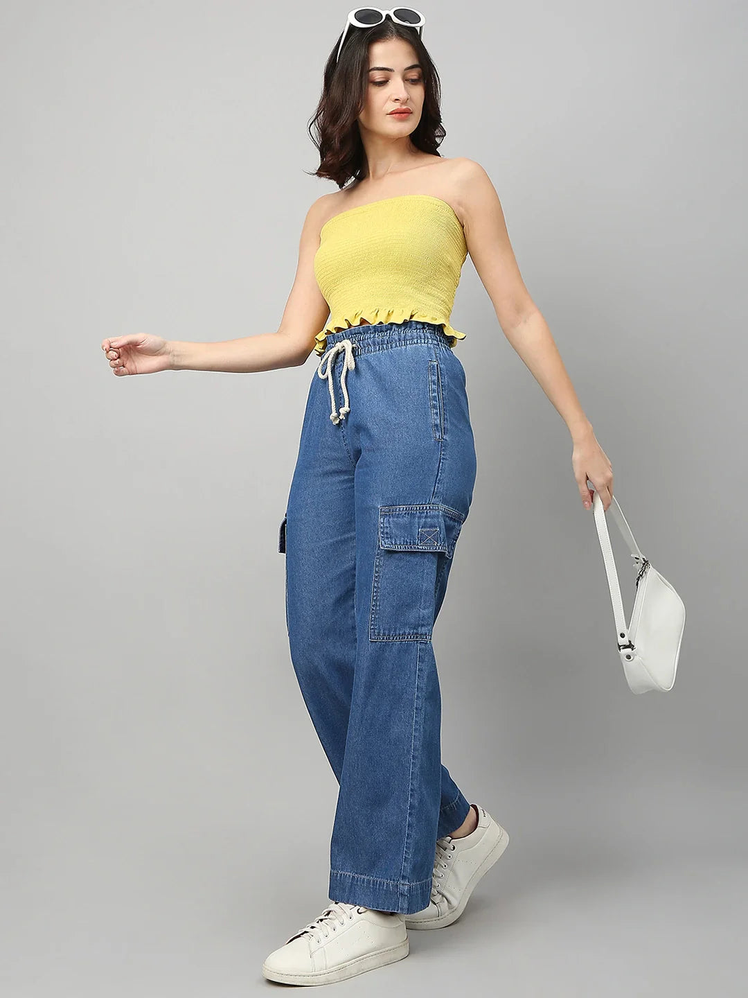 HIgh Rise Wide Leg Jeans