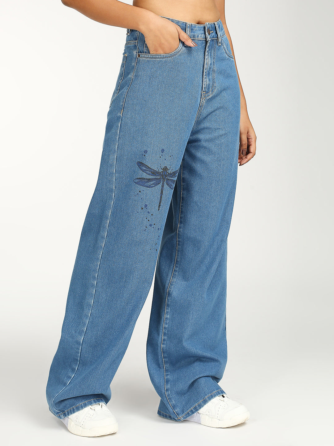 TARAMA High Rise Wide Leg Tarama Jeans