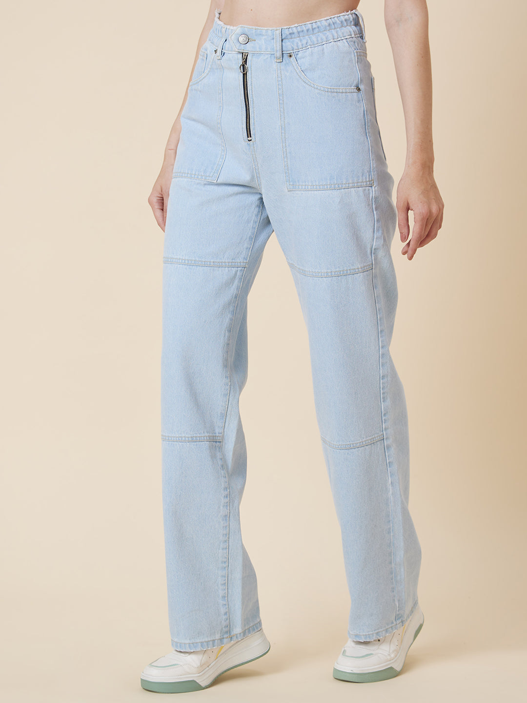 TARAMA High Rise Wide Leg Jeans Tarama Jeans